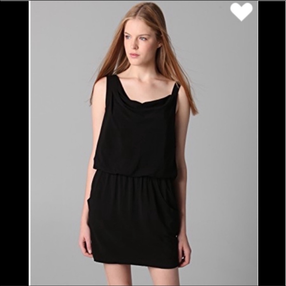 Theory Jaylyn Rove Dress in Black Size 0